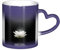 Regalos de cumpleaños de 325 ml, taza de café y té con diseño de flor de loto, taza de café de cerámica para mujeres y hombres