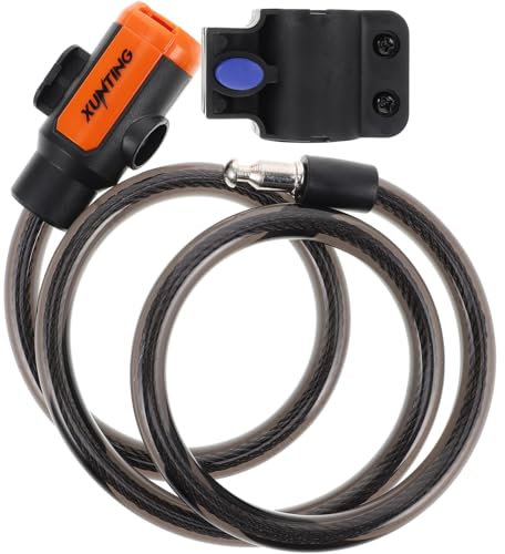 KITANDOVE Ebike Locks Heavy Duty Anti-Theft Bike Cable Lock Kids Bike Locks Easy to Carry Modern Design