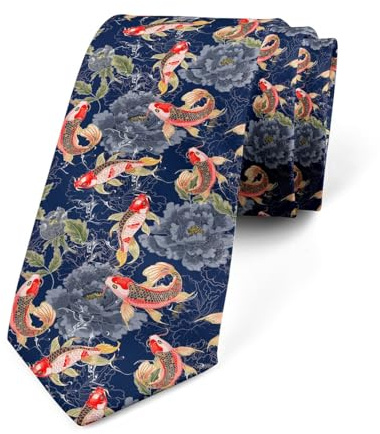 Loussiesd Starfish Beach Herren Krawatte Seashell Muschel Herren Schmale Krawatte Küste Nautische Herren Krawatte Hawaiian Beach Sommer Urlaub Partei Klassische Hochzeit Krawatte
