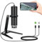Cainda USB Digital Microscope Compatible with iOS and Android Devices, 50x-1600x Magnification, 1920x1440P HD Portable Microscope Camera for Adults, Children, Students