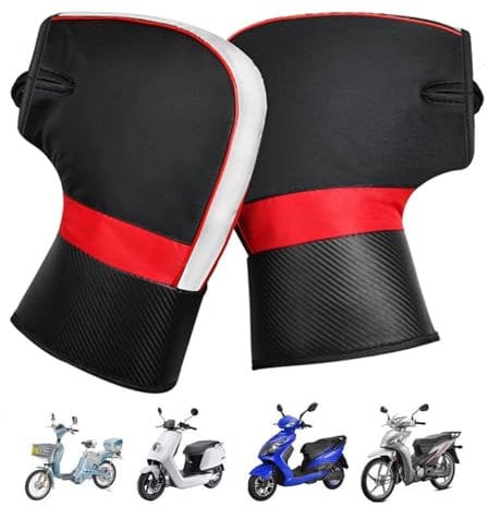 Lenkerhandschuhe für Mountainbikes, Lenkerhandschuhe für Fatbikes, kaltes Wetter, Lenkerhandschuhe für Fahrräder, wasserdichte Lenkerhandschuhe für E-Bikes, Lenkermuffen für Schneemobile, winddichte L
