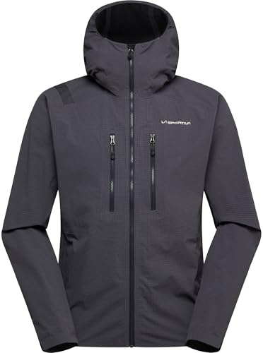 LA SPORTIVA Herren Helixir Shell Jacke, onyx-chalk, S