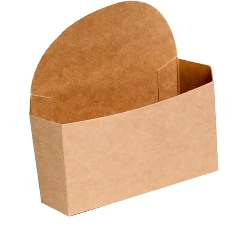 Notpla Food-Pie Sleeve, Pack 660 | Natural seaweed-based lining provides a reliable grease barrier for busy plastic-free commercial hot food service.