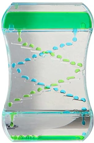 Nudorpn Flüssigkeits Bewegungs Timer,Entspannender Spiral-Öl-Timer | Flüssigkeits-Blaser Sensorikspielzeug,Für Kinder Schreibtisch Klassenzimmer Beruhigung Schule Schlafzimmer Zuhause