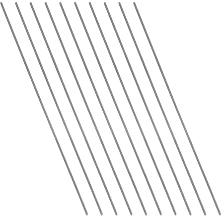 Alambre de Tungsteno para Hornear, 10 Piezas, Accesorio de Horno | Resistente a Altas Temperaturas, para Arcilla y Joyería, Color Gris, Uso en Estudios y Aulas