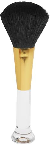 Fantasia Stand Puderpinsel Naturhaar: Professioneller Makeup Pinsel aus feinem Naturhaar – Edler Acrylgriff mit Gold, Make Up Pinsel Höhe 17,5 cm – Premium Kosmetik und Schminkpinsel für Gesicht