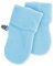 Playshoes Unisex Fleece Fäustlinge, Baby bleu, 0-6 M