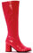 Ellie Shoes Stivali da donna Go-Go, Colore: rosso, 40.5 EU