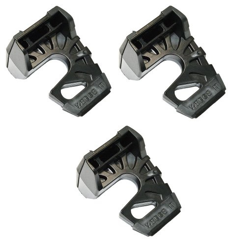 Wedge-It - The Ultimate Door Stop - Black (3 Pack)