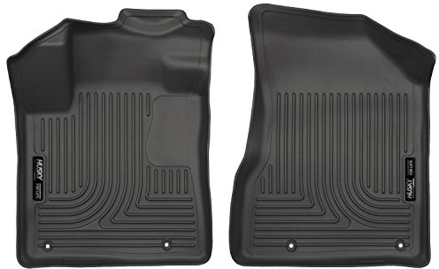 Husky Liners Weatherbeater Floor Mats | Fits 2015-2024 Nissan Murano | Front Row, 2-pc Black - 18611