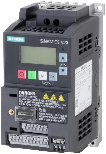 Siemens 6SL3210 – 5BB12 5BV1 Rated Power 0.25 kW