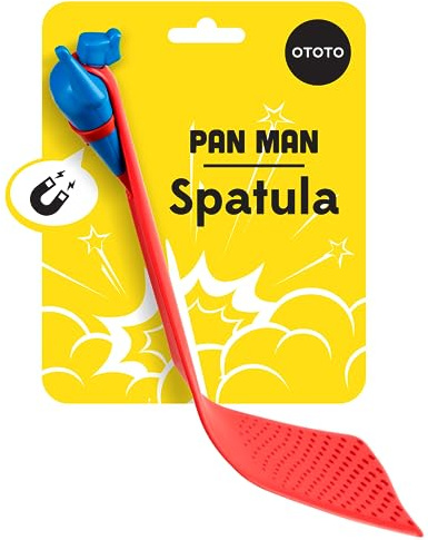 Ototo Design Pan Man Spachtel, Rosa