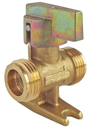 SOMATHERM FOR YOU, Robinet d'arrêt 1/4 tour pour bouteille de gaz butane/propane, raccord M20/150, installation facile sur toutes les bouteilles, idéal pour arrêter le gaz
