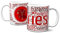 Planetacase Taza Desayuno Aries Signos del Zodiaco horoscopo Ceramica 330 mL