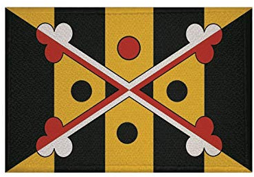 U24 Aufnäher New Maryland Village Ontario Fahne Flagge Aufbügler Patch 9 x 6 cm