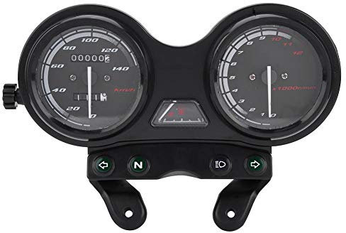 Ybr 125Ccm Tacho - Dc 12V Motorrad Motorrad 12000Rpm Lcd Kilometerz?Hler Tachometer Ersatz Für Ybr 125