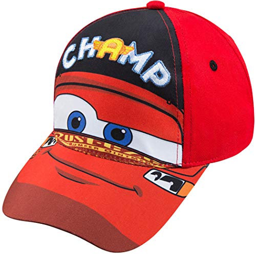 Disney Boys Lightning McQueen Cars Baseball Cap - Age 4-7