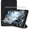 Tasch HYMY per Teclast M40 PRO Custodia + 1 x Pellicola Protettiva Teclast M40 PRO Pellicola - Flip Cover with Support Fonction Custodia Teclast M40 PRO-Black