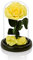 NATROSES Handmade Preserved Roses in Glass Dome, Yellow Roses, Preserved Flowers Gifts for Women, Mothers Day Flowers