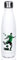 GRAZDesign Trinkflasche Sport Edelstahl personalisiert Name, auslaufsicher Einschulung Geschenk, Thermosflasche Sportflasche Kinder/Erwachsene 500ml Fussball Grün
