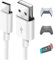 LILMACC USB C Charging Cable for Nintendo Switch, USB to Type C Fast Charger Cord for Nintendo Switch, Switch Lite, Switch Pro Controller, and More Type-C Gaming Devices (1M-TC-WHT)