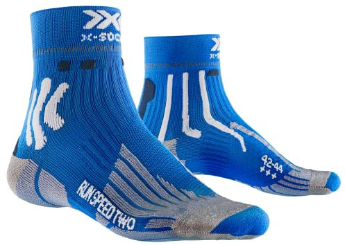 X-Socks Run Speed Two Chaussette de Course Bleu Hommes Taille 42-44