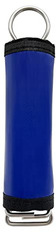 Poolzilla 1 Pack Premium Spring Wrap, Pool Cover Spring Sleeve with Hook & Loop for Easy Installation, Made of Durable Blue Vinyl Coated Polyster, Spring Not Included