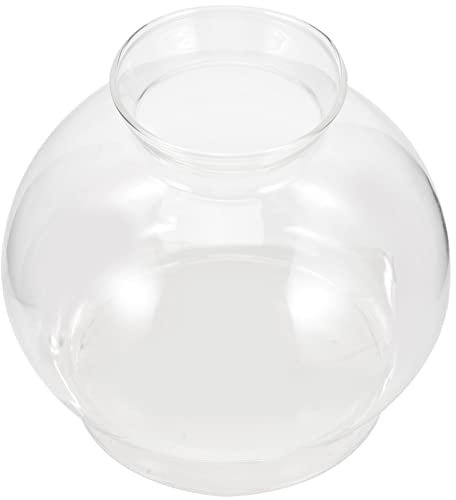 DOITOOL Dégager Lampe À Huile Cheminée Globes De Lampe De Rechange Abat-Jour De Cheminée en Verre Transparent pour Le Vintage Et La Restauration De Lampes À Huile Et À Pétrole Antiques -
