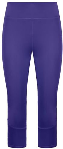 adidas Supernova Womens Leggings Cropped Gym Running Tight Purple AX7447