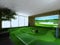 Golfsimulator für Zuhause, 4 Größen, Indoor-Golfsimulator für den privaten und gewerblichen Gebrauch, inklusive HD-Aufprallbildschirm, geeignet für die Verwendung mit allen Golf-Launch-Monitoren für