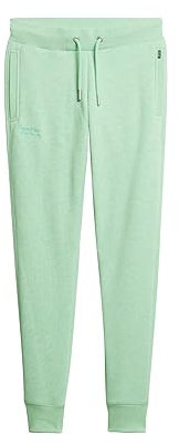 Superdry Damen Essential Logo Jogger Hose, Minted Green Marl, 34