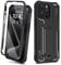 ORETECH for iPhone 15 Pro Case,[Built-in Tempered Glass Screen Protector] [Built-in Kickstand] [Heavy Duty Protection] Military Grade Shockproof Anti-Silp Cover for iPhone 15 Pro Phone Case - Black