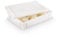 DIE BOX FABRIK 1 Pizzaballenbox Gusto + 1 Deckel, 40x30x7 cm | Gärbox, Teigwanne für Pizzateig. Teigbox für 6 Pizzaballen, Pizzateigbehälter (1 Gusto Box + 1 Deckel)