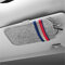 Adunsiaoto Auto Sonnenblende Sonnenbrille Organizer, Universal Auto Brillenetui, Auto Sonnenbrille Brillenetui Brillenbox, Automotive Innenraum Visier Zubehör(Hellgrau)