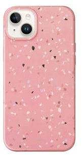 Coehl Terrazzo Kompatibel mit iPhone 14 Hülle (Rosa)