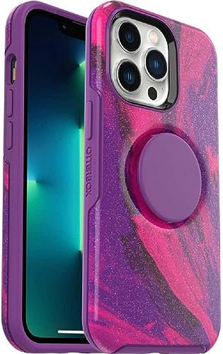 OtterBox + Pop Symmetry Series Case for iPhone 12 Pro Max (Only) - Non-Retail Packaging - Berry Flow