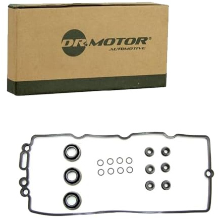 DR.MOTOR AUTOMOTIVE Dichtungssatz, Zylinderkopfhaube DRM01401S für Zylinder | Kompatibel mit: AUDI A4 Allroad B9, A4 B9, A4 B9 Avant, A5, A5 Cabriolet, A5 Sportback, A6 Allroad C7, A6 C7, A6 C7 Avant