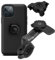 Quad Lock Motorcycle Handlebar Phone Mount PRO Kit with Vibration Dampener and iPhone 12/12 Pro MAG Case