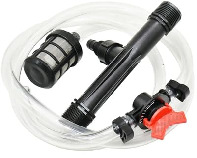 MEXEWORD 1 Zoll 1,5 Zoll Außengewinde Venturi Dünger Injektor Kits Garten Landwirtschaft Bewässerung System Ferti Lizer Werkzeug 1Set(1.5 Inch)