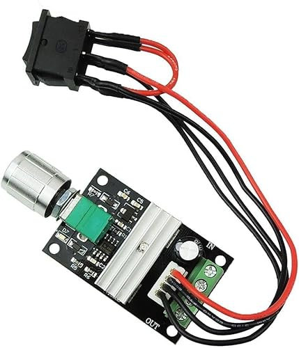 Motor Drehzahlregler 6V 12V 24V 28V 3A 80W DC Motor Drehzahlregler Einstellbare PWM Drehzahlregler Reversible Schalter 1203BB DC Motor Treiber Reversing