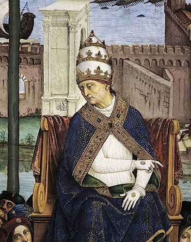 NAAYRASA Bekannt Leinwanddrucke Malerei Drucken Ölgemälde Italien Athedral Piccolomini Library von Bernardino Di Betto Pinturicchio Foto auf Leinwand für Wanddekoration 60x90cm