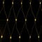 Gartenpirat LED-Lichternetz flexibel 3x2 m 4x2 m oder 3x3 m 200 LED bernsteinfarben mit Timer-Funktion Lichterkette Netz Beleuchtung außen innen