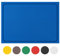 Morleos Schneidebrett Eco-Line Kunststoff spülmaschinenfest, formstabil, messerschonend | Farben & Größen auswählbar | HACCP Gastro Küchenbrett | Schneidbrett mit Saftrille (Blau, 60x40x2 cm)
