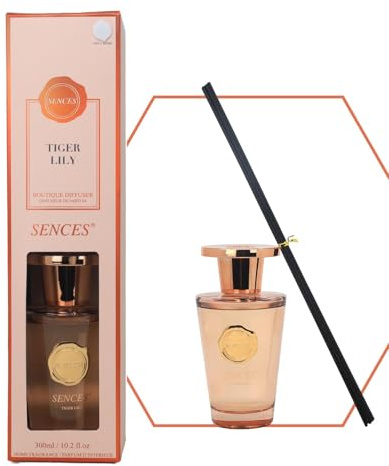 Baltus Reed Diffuser 300ml Tiger Lily Home Fragrance Aromatherapy Air Freshener