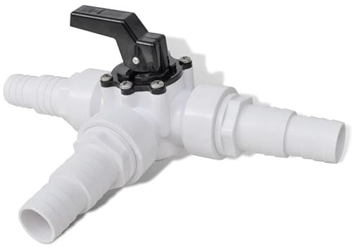 Kit de bypass pour chauffage de piscine - Accessoires en plastique de qualité supérieure pour piscines et jacuzzis - Durable et facile d'entretien - Circulation optimale de l'eau