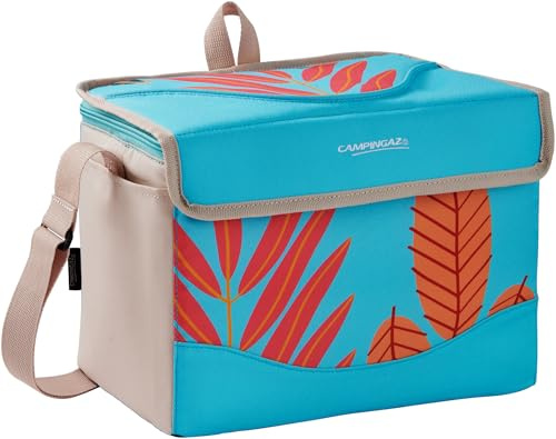 Campingaz Ethnic Minimaxi 9 Liter Kühlbox | Isolierte Tasche hält Speisen und Getränke bis zu 8 Stunden kalt | Leicht und einfach zu tragen | Faltbar für einfache Aufbewahrung | Ideal für Picknicks