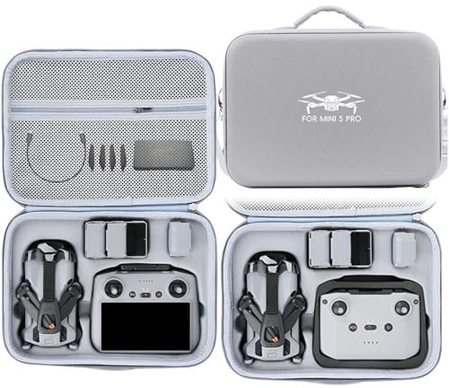 Wigento Für DJI Mini 5 Pro Fly More Organizer Bag Schultertasche Reise