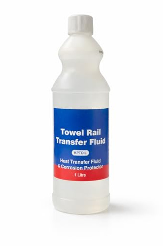LavaTap - Towel Rail Heat Transfer Fluid Concentrate 1 Litre for Electric Towel Rails Mono Propylene Glycol Based Filling Fluid