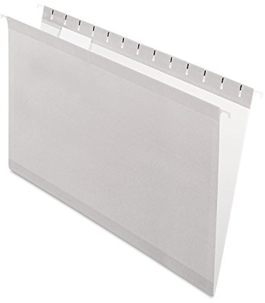 Pendaflex Recycled Hanging Folders,Gray, Legal