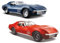Maisto 31202 - Modellauto 1:24 Chevrolet Corvette 70, bronze, Blau